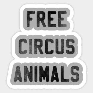 Free Circus Animals Sticker